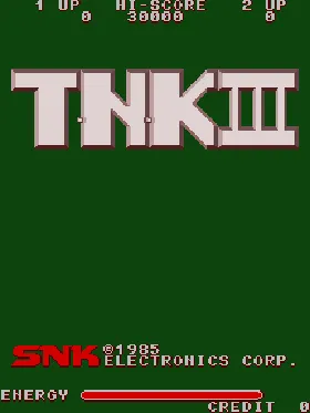 T.A.N.K. (Japan) screen shot title